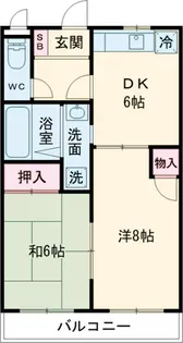 フォレスト小松【2階】の間取り