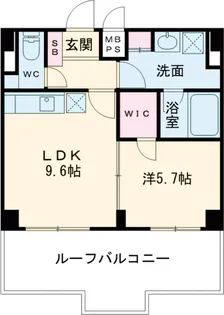 GRAN PASEO両国 NORTH【10階】の間取り