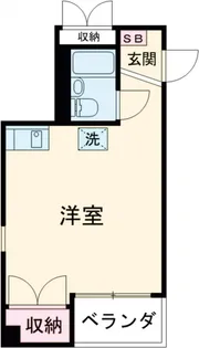 アンジェリークM【2階】の間取り