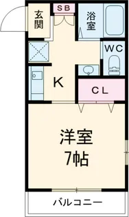 サウンドフロー【201号室】の間取り