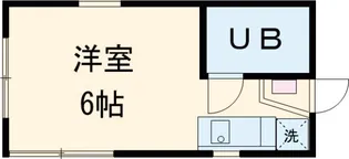 ウィング東小金井【102号室】の間取り