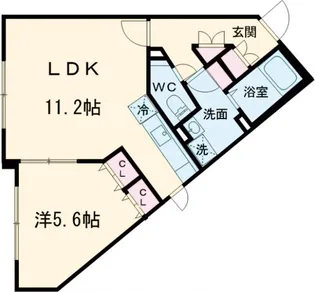 ALERO世田谷羽根木【3階】の間取り