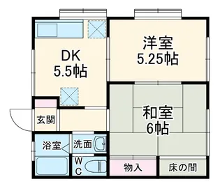 サンライズ湘南【1階】の間取り