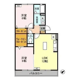 グリーンヴァレー葉山【2階】の間取り