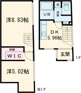 trias228【1階】の間取り