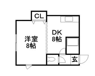 メゾンエスポアール【00210号室】の間取り