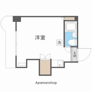 北海道札幌市中央区大通西17丁目【マンション】の間取り