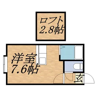 ノーステリア【201号室】の間取り