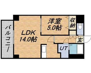 AMSビル【401号室】の間取り