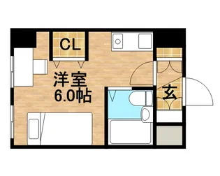 カサフォルテ【803号室】の間取り