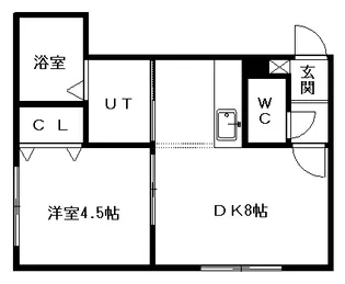 プロスペクトⅡ【2階】の間取り