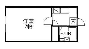 デジュネレジデンス【2階】の間取り