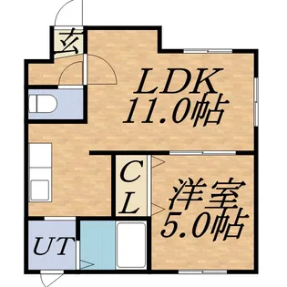AQUAⅢ【3階】の間取り