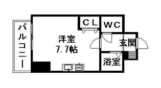 WEST10【6階】の間取り