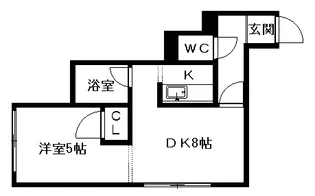 インディペンデンスS5J【302号室】の間取り