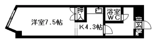 北海道札幌市中央区北三条東7丁目【マンション】の間取り