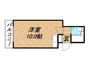 エクセレントハウス東【905号室号室】の間取り