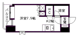 アン・セリジェ弐番館【3階】の間取り