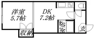 デベックス澄川47【306号室】の間取り