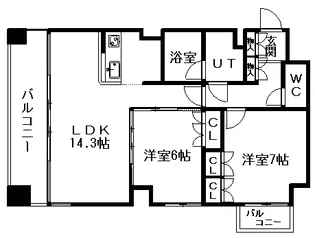 グランカーサ裏参道【00310号室】の間取り