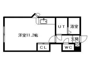 大成マンション壱番館【106号室】の間取り