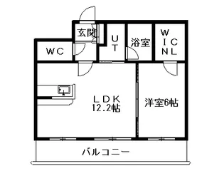 FORTUNA【502号室】の間取り