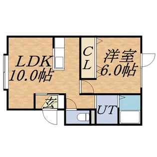 メゾンシュペール【203号室】の間取り