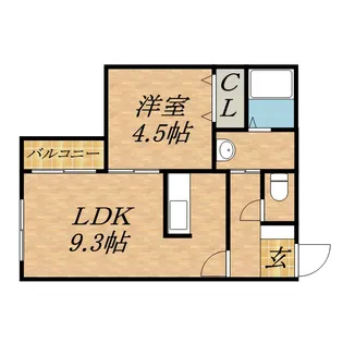 BESSER(べッサ)【306号室】の間取り