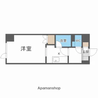 北海道札幌市中央区南一条西22丁目【マンション】の間取り
