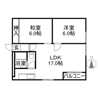 LE JARDIN DE 神宮外苑【0202号室】の間取り
