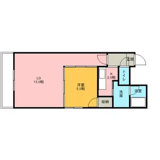 ラ・シュエット宮の森【2階】の間取り