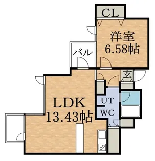 INFINITY22【3階】の間取り