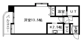 ノール植物園【00201号室】の間取り