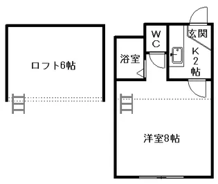 ノースピア23【00407号室】の間取り