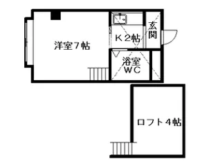 メモリー8・12【00201号室】の間取り