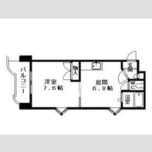 EXCELLⅡ【00406号室】の間取り