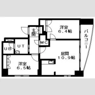 ADEN宮の森【00701号室】の間取り