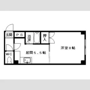 メゾンエスポアール【00202号室】の間取り