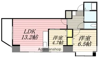 HF東札幌レジデンス【7階】の間取り