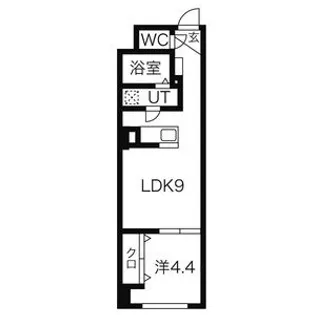 パークヒルズ中央12【4階】の間取り