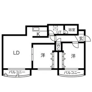 CABIN25【3階】の間取り