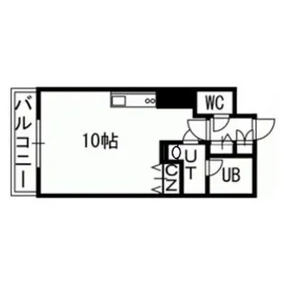 セントポーリアスィート【5階】の間取り