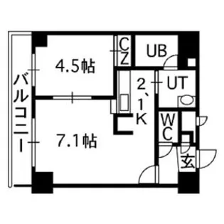 チアーズ【2階】の間取り