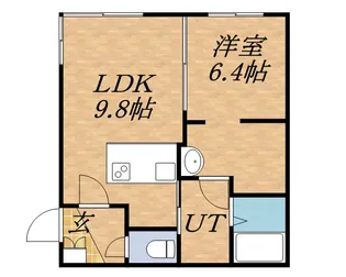 Ⅰ-ⅢURASANDO【2階】の間取り