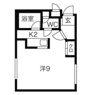 ル・ノール南参道【301号室】の間取り