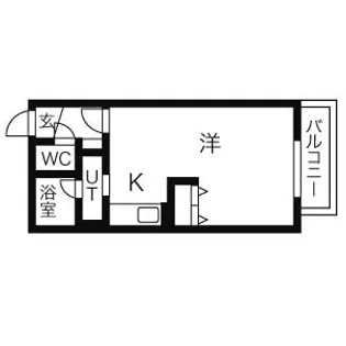 フランドール22【4階】の間取り