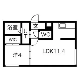 LE SOLEIL DE MARUYAMA【3階】の間取り