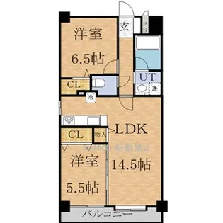 北海道札幌市中央区北五条西18丁目【マンション】の間取り