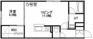 LATIR GLORIA【1階】の間取り