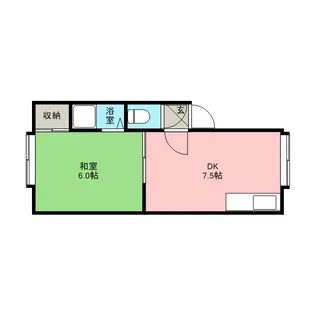 クリーンライフ南円山【2階】の間取り